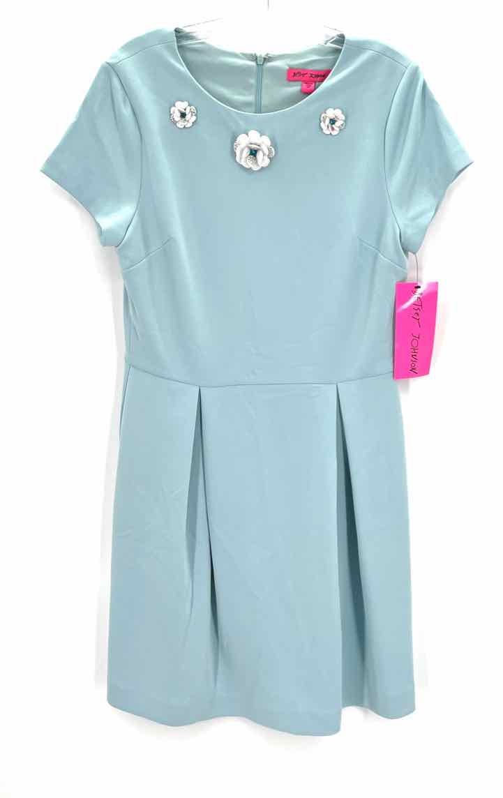 Size 12 BETSEY JOHNSON Aqua Dress