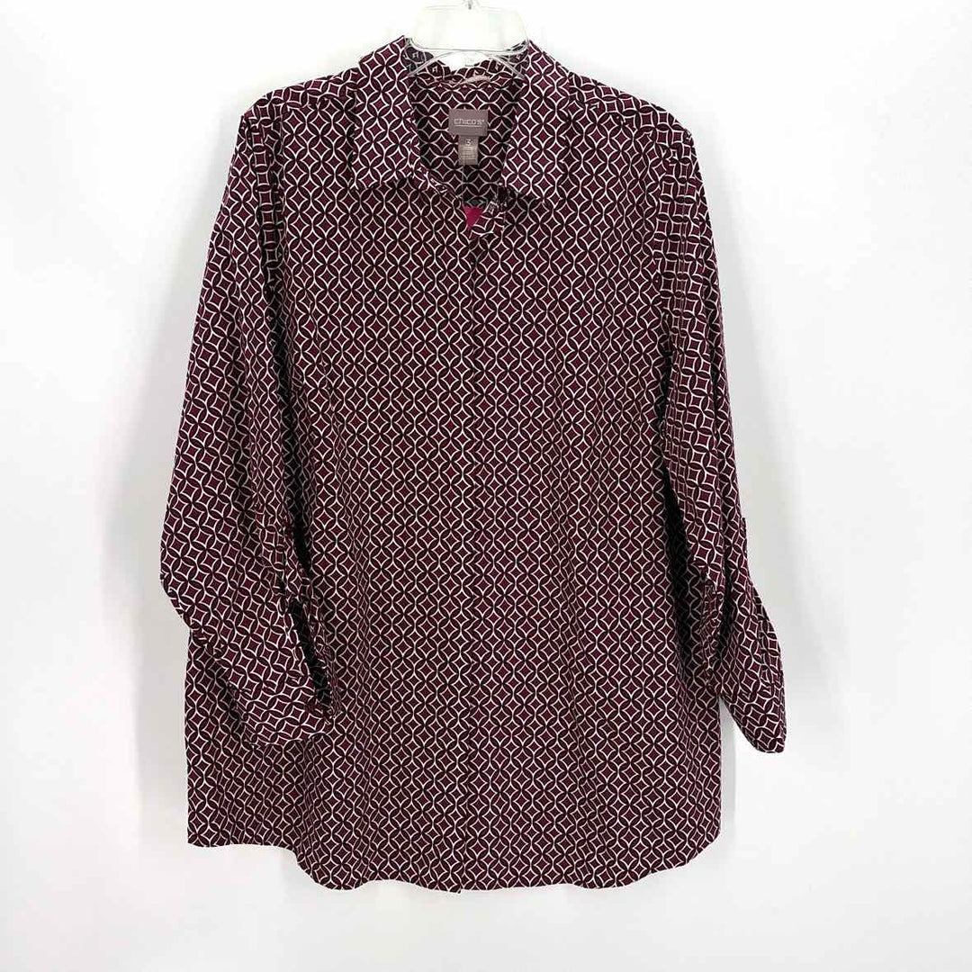 Size XL Chico's Wine Shirt