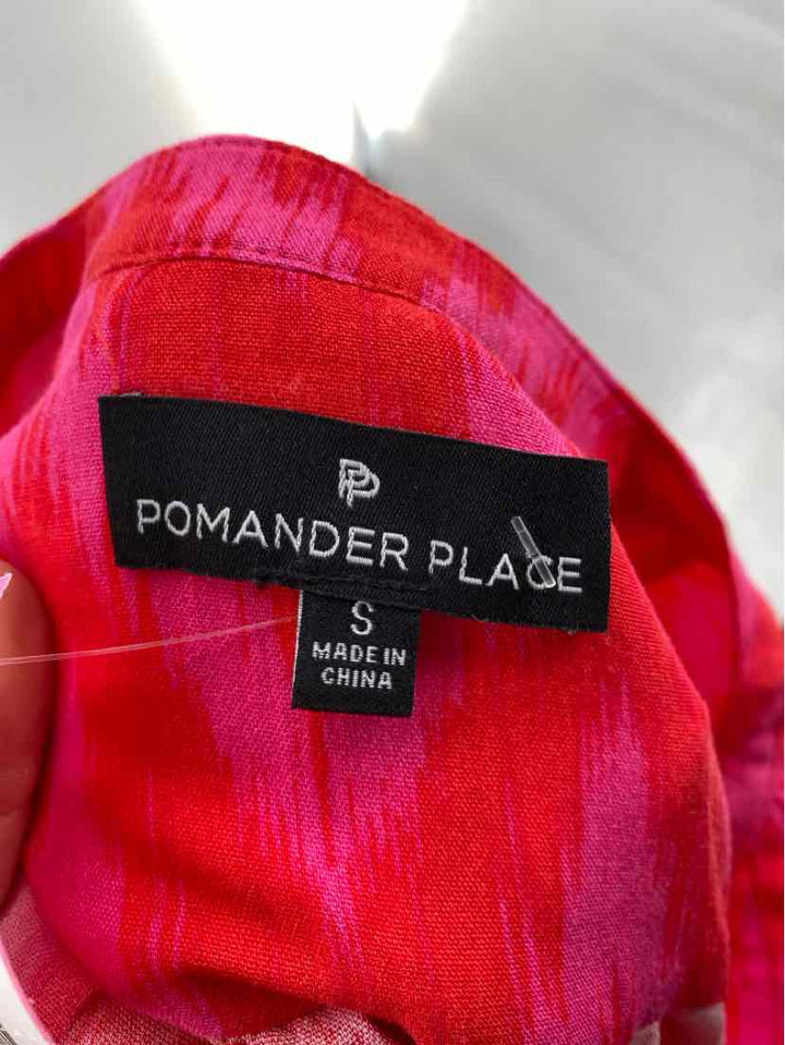 Size S POMANDER PLACE Pink Dress