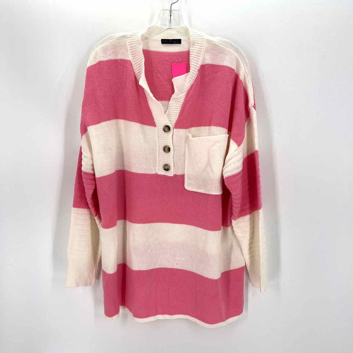 Size One Size Pink Sweater