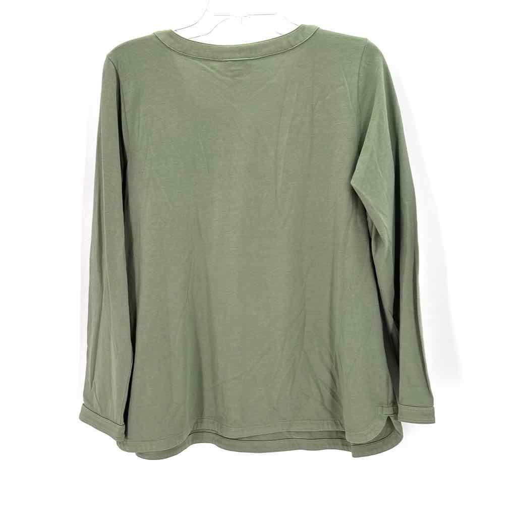 Size M J JILL Sage Shirt