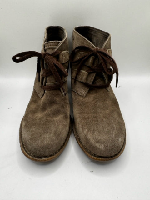 Shoe Size 39 CLARKS Tan Suede Boots