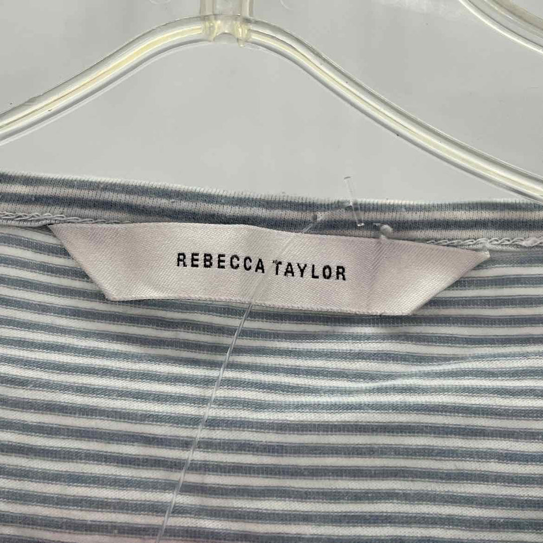 Size M REBECCA TAYLOR Blue Shirt