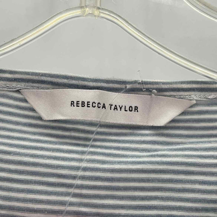 Size M REBECCA TAYLOR Blue Shirt