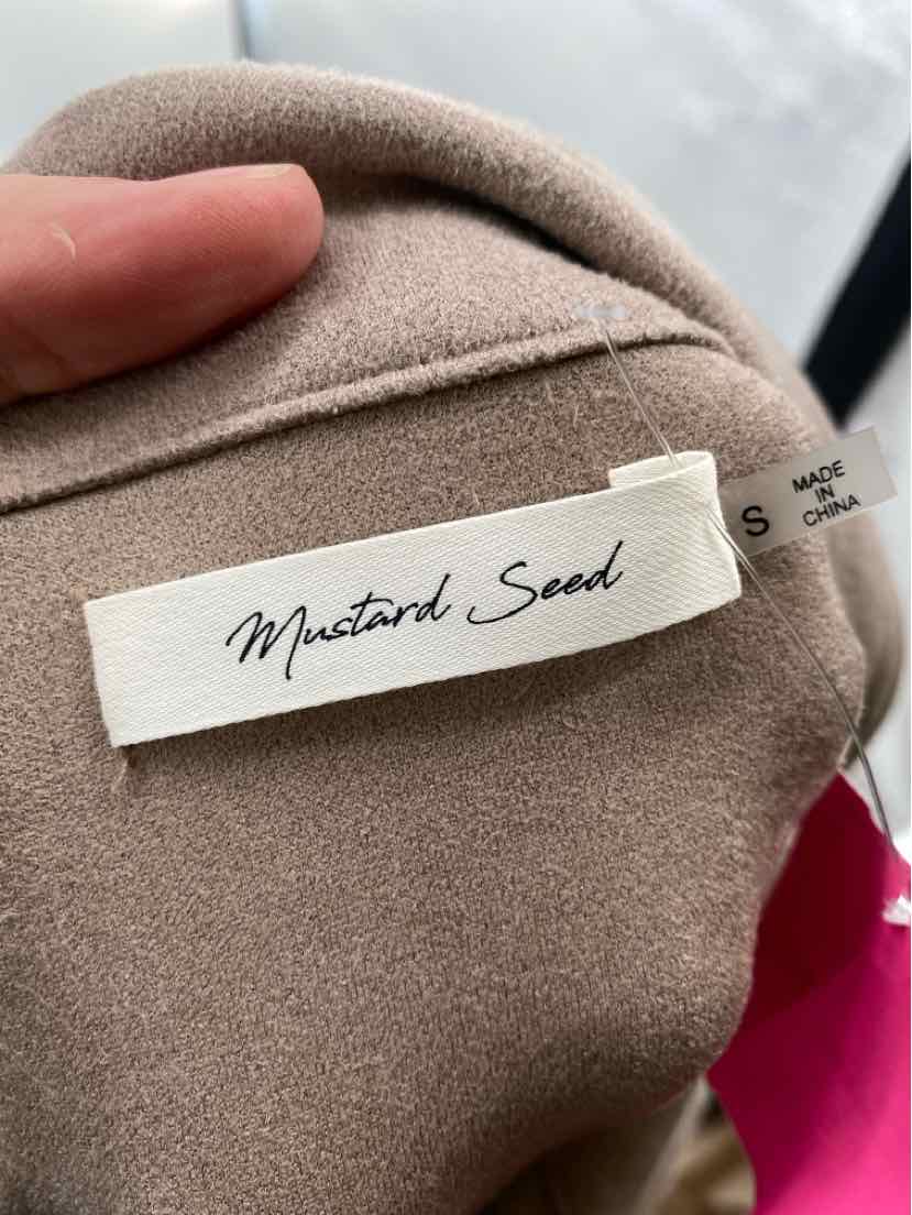 Size S MUSTARD SEED Brown Shirt
