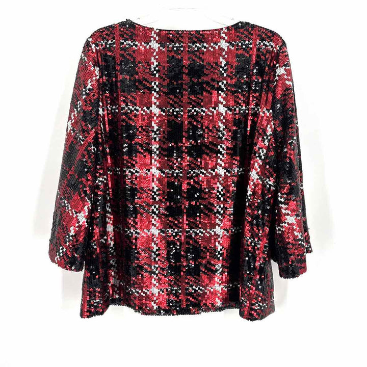 Size XL Chico's Multi-Color Sequined Shirt