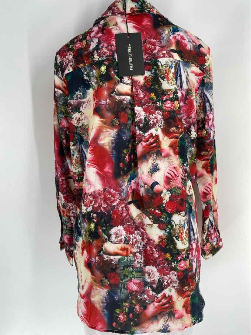 Size 8 Multi-Color 2 PC Dress