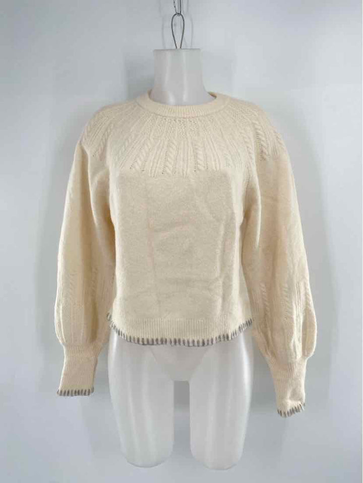 Size S Ivory Sweater