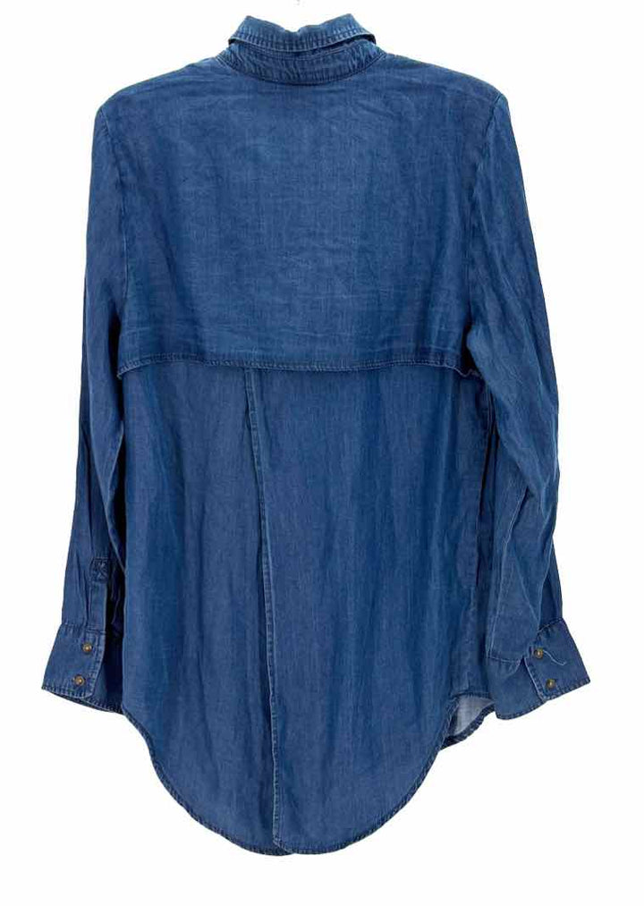 Size XL RACHEL ROY Blue Chambray Shirt