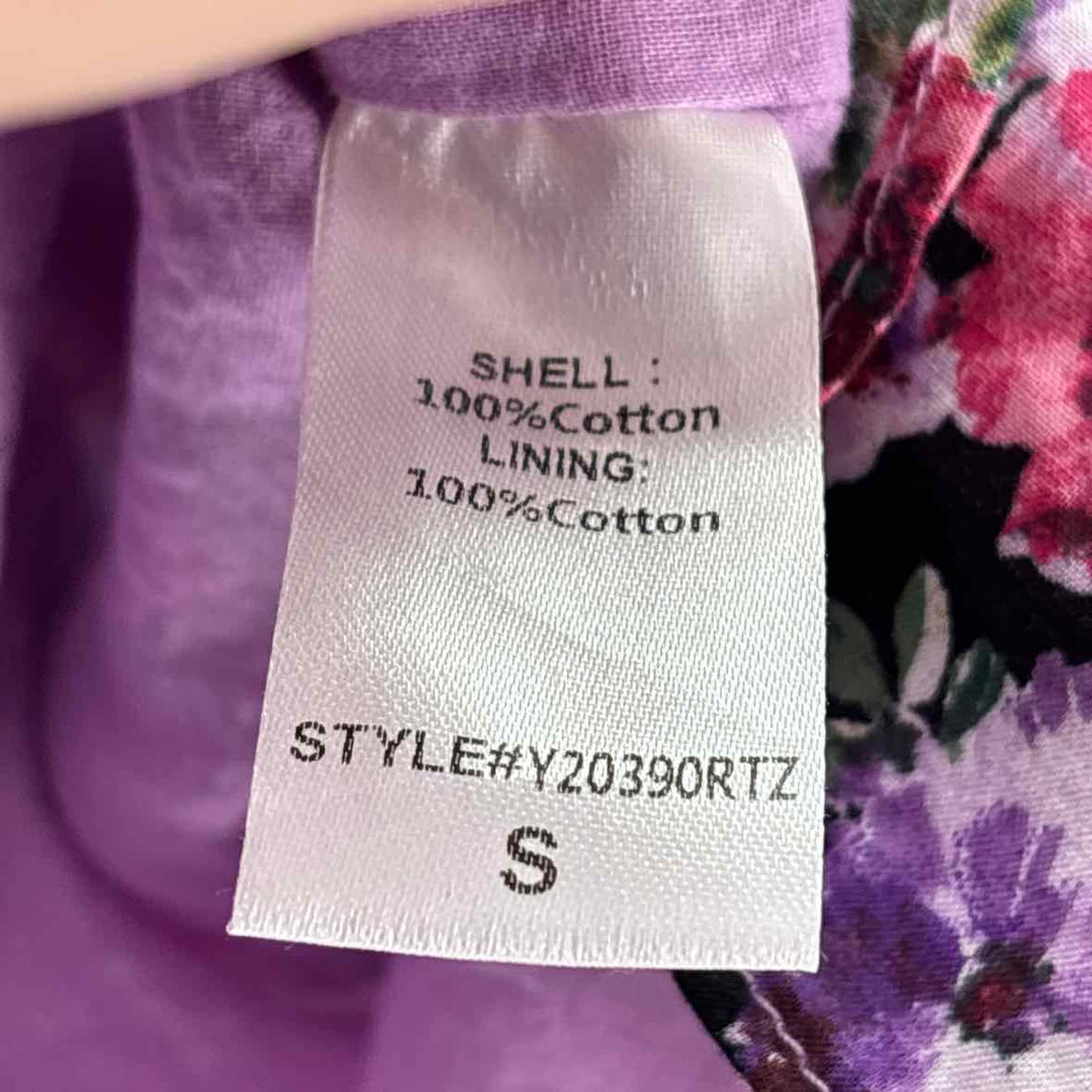 Size M DO+BE Purple Print Skirt