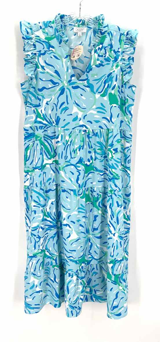 Size M Mud Pie Light Blue Dress