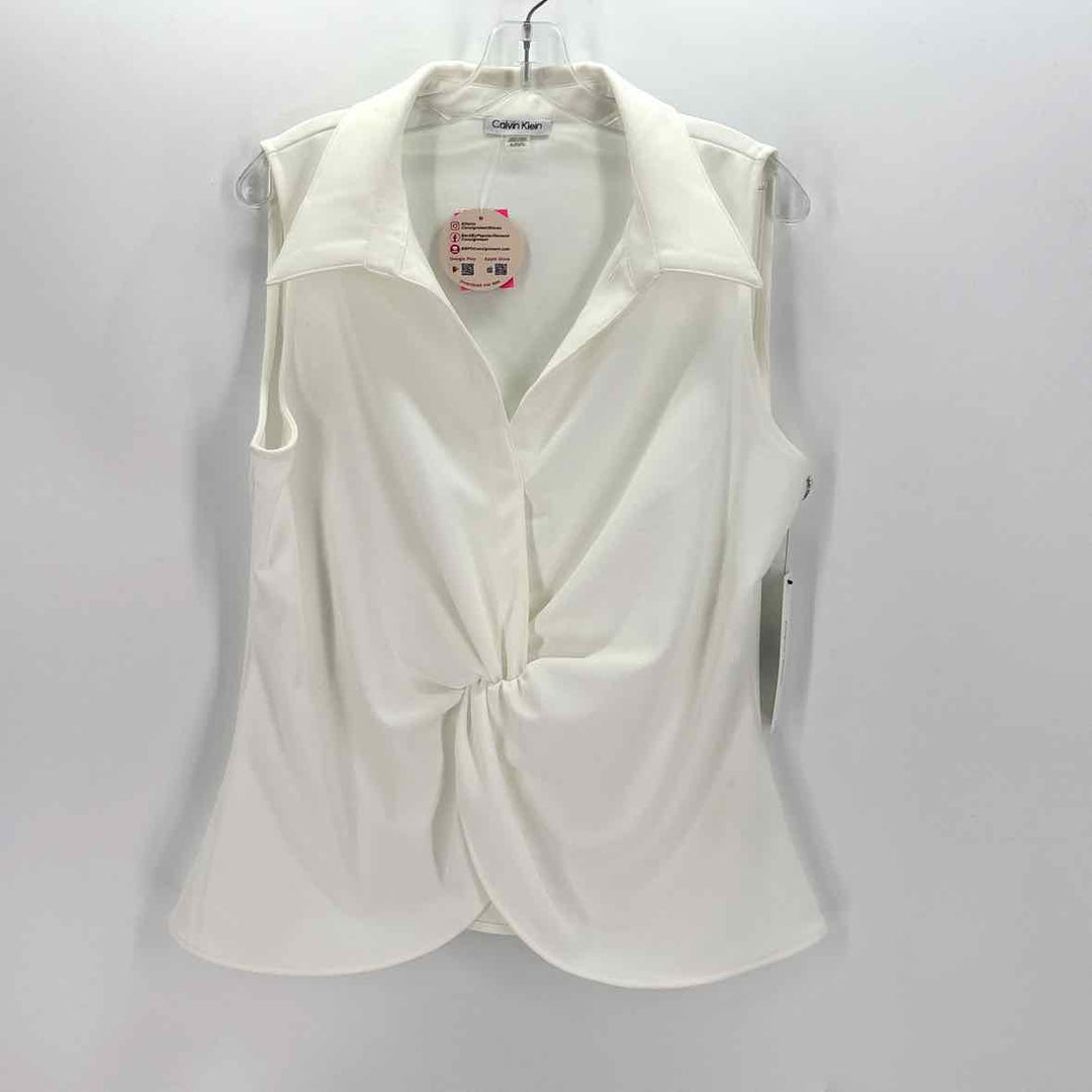 Size XL Calvin Klein Ivory Shirt