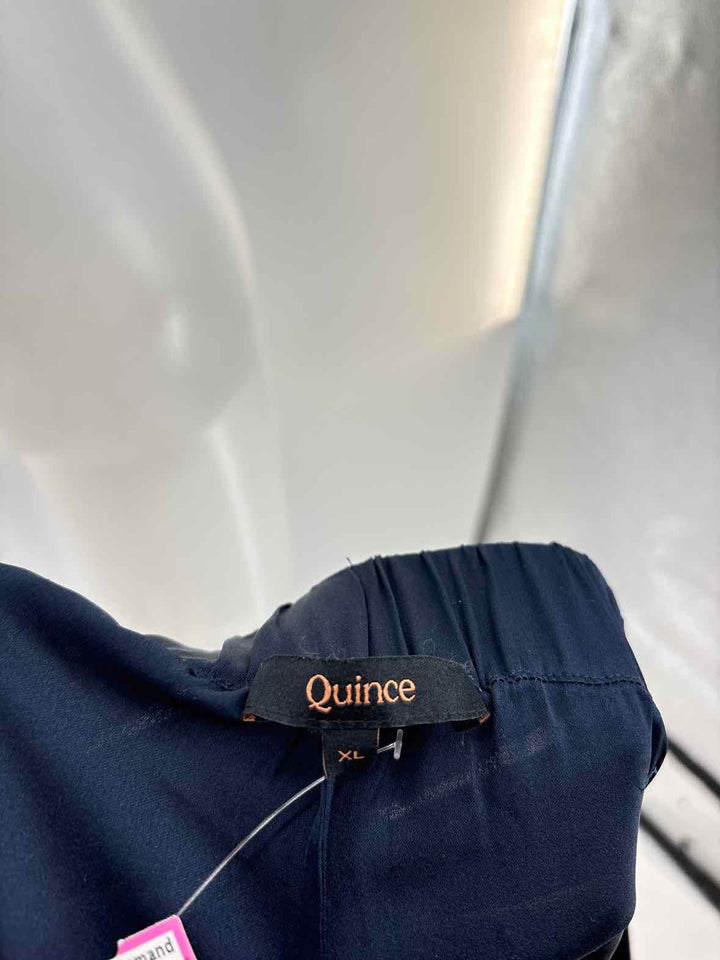 Size XL QUINCE Navy Pants