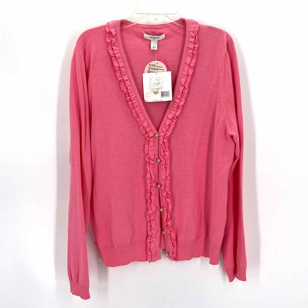Size XL LIZ CLAIBORNE Pink Cardigan