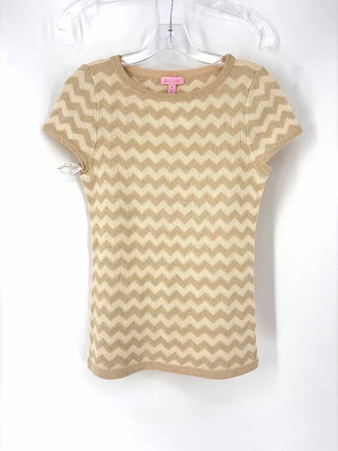 Size M Lilly Pulitzer Gold Shirt