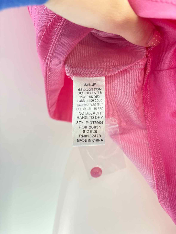 Size L GLAM Pink Shirt