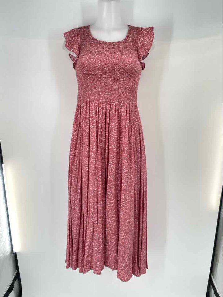 Size 8 PINK PRINT Dress