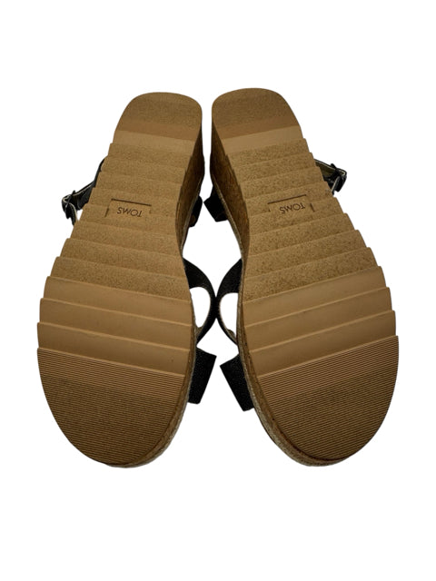 Shoe Size 8 Toms Navy Sandals