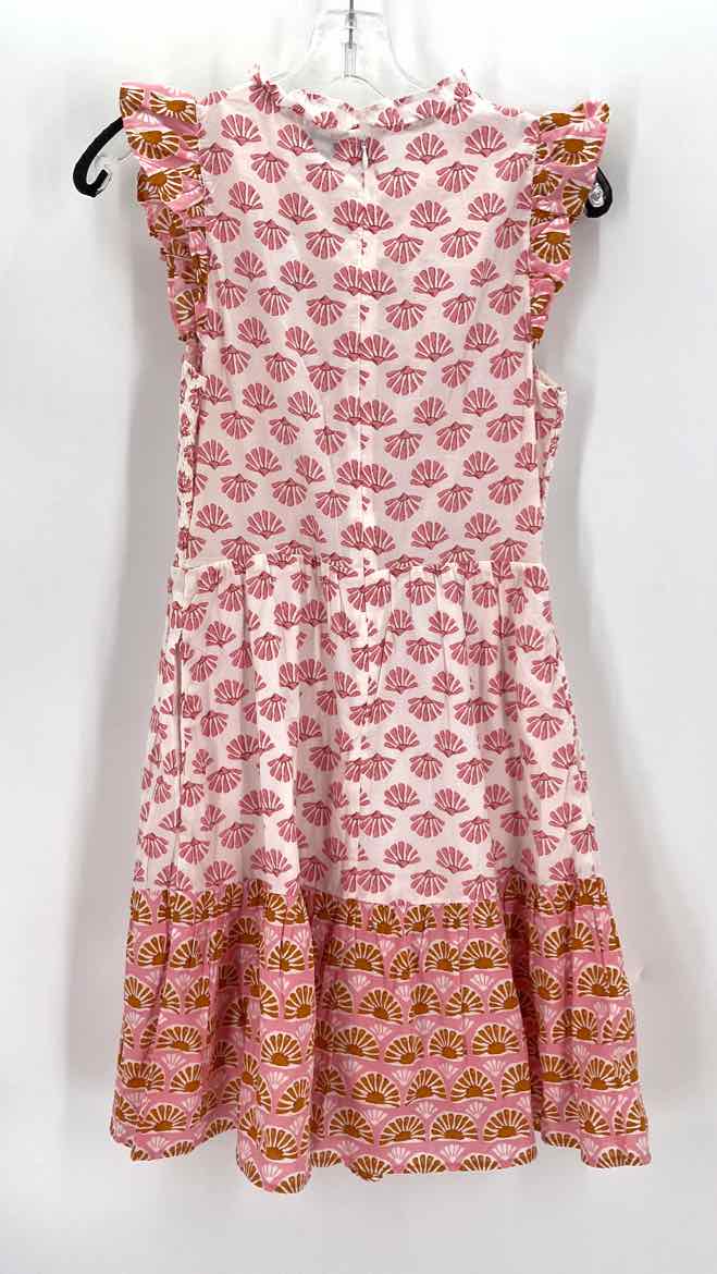 Size XS J Crew PINK PRINT Dress