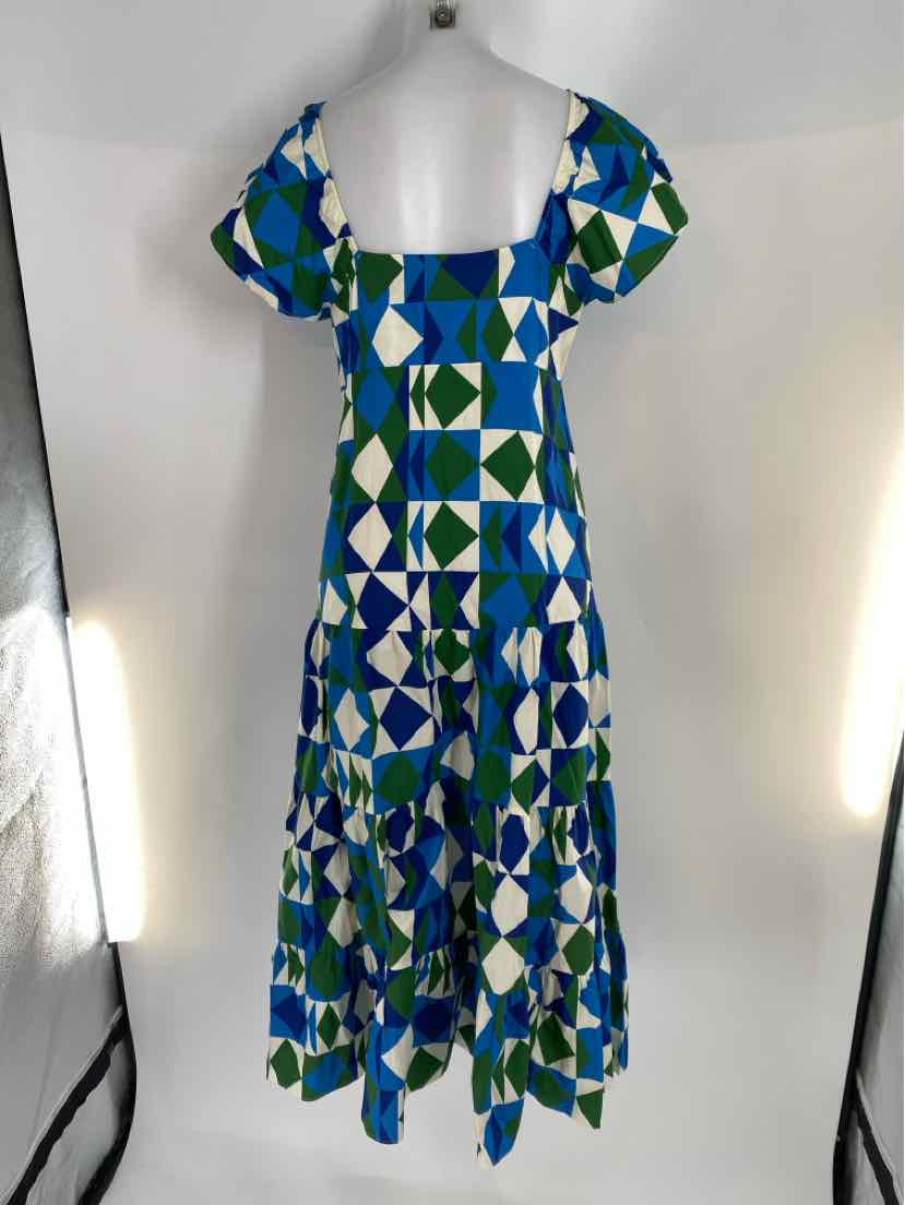 Size M FARM RIO Blue Dress