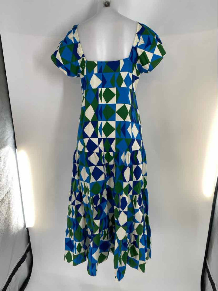 Size M FARM RIO Blue Dress