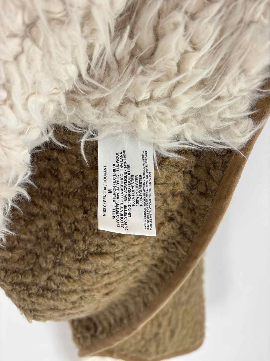 Size M VINTAGE AMERICA Tan Vest