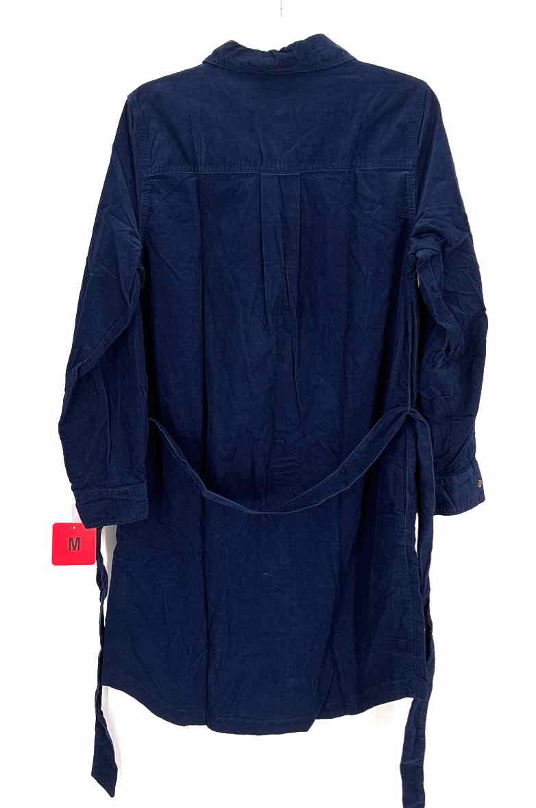 Size L LAND END Navy Corduroy Dress
