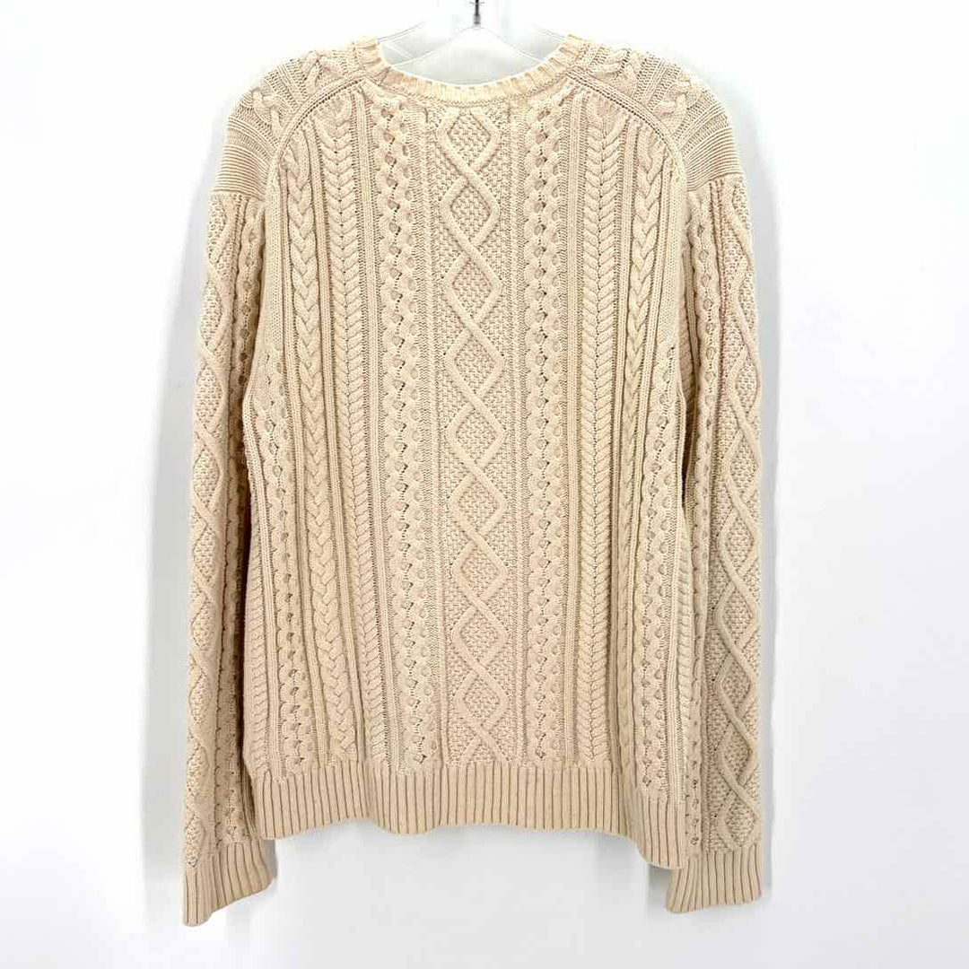 Size M Cream Knit Sweater