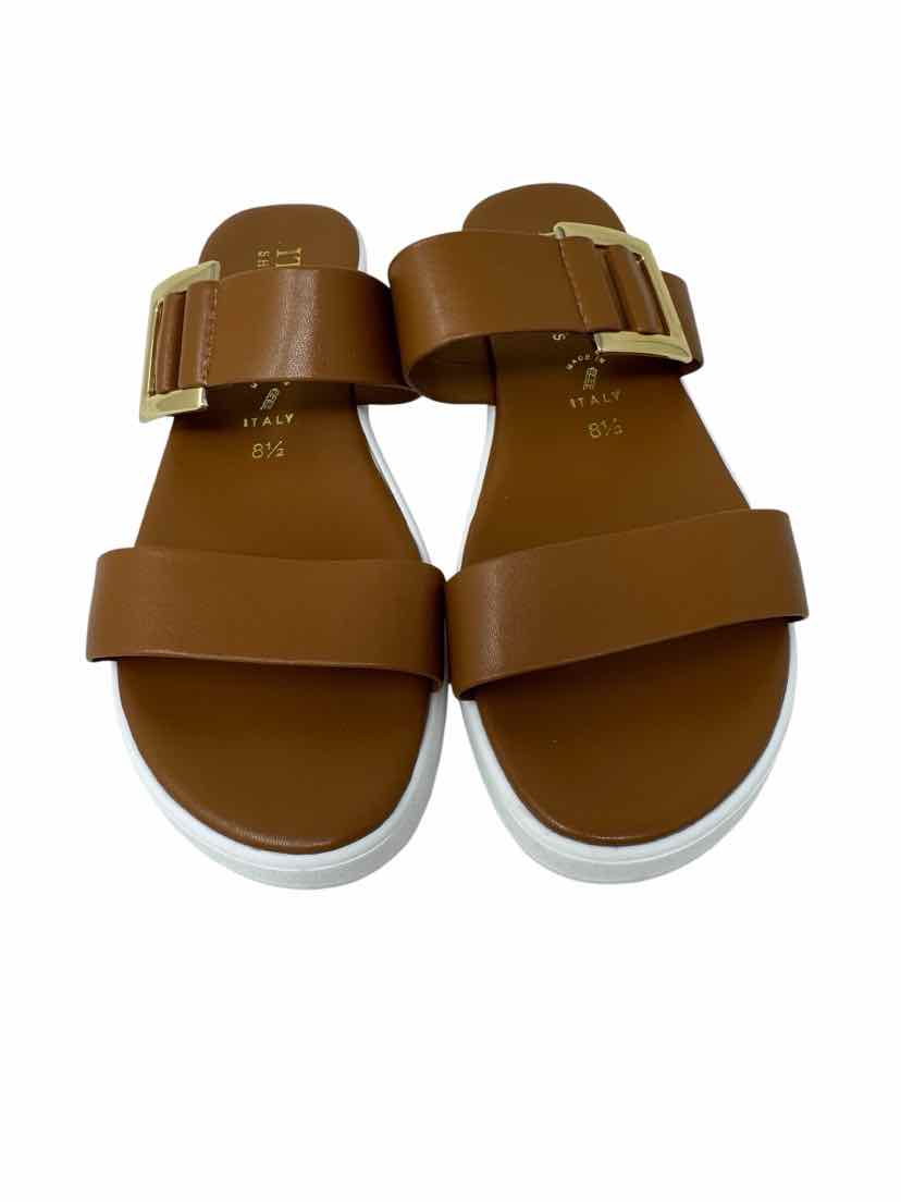 Shoe Size 8.5 ITALIAN SHOEMAKERS Camel Sandals