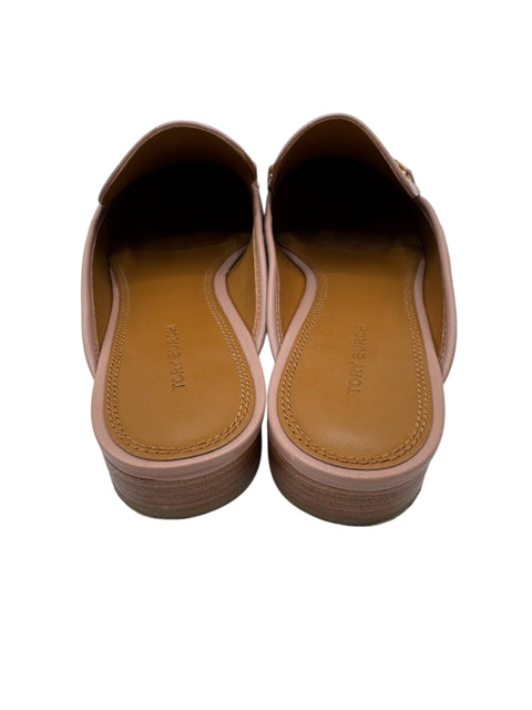 Shoe Size 8 Tory Burch Pink Leather Flats