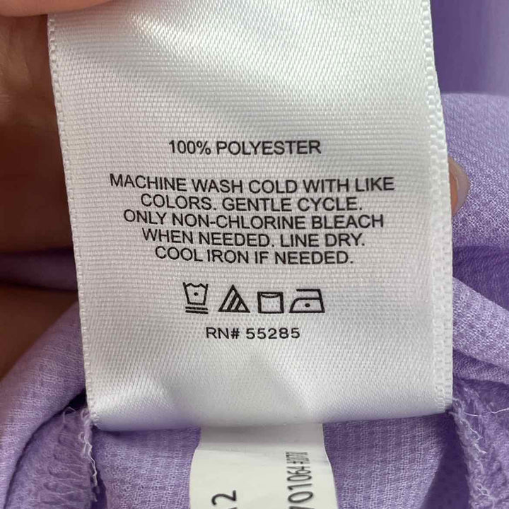 Size S EXPRESS Lavender Sateen Shirt