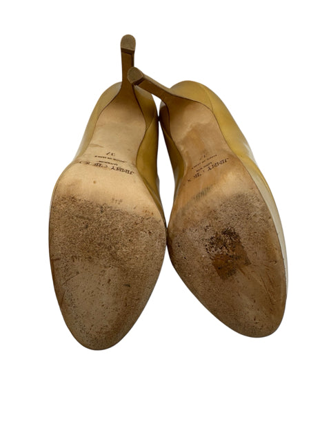 Shoe Size 37 JIMMY CHOO Beige Heels