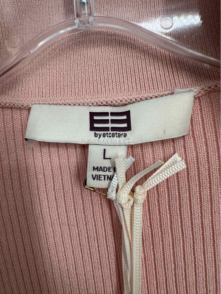 Size L ETCETERA Pink Sweater