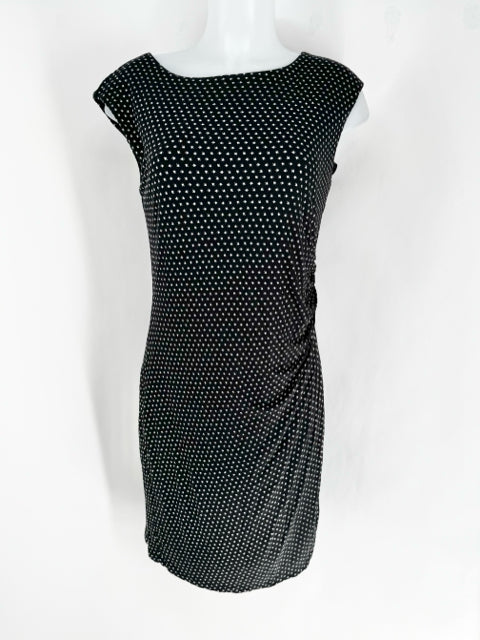 Size M Ann Taylor Black Cotton Dress