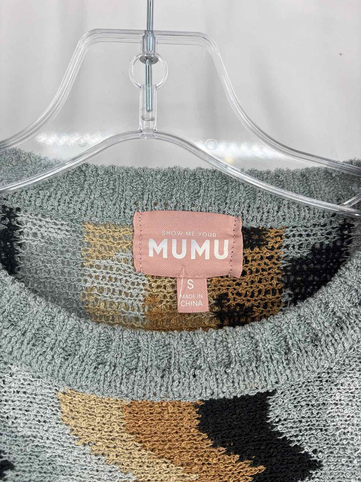 Size S MUMU Multi-Color Sweater