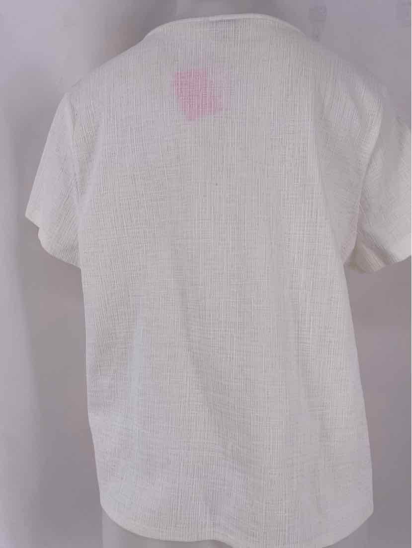Size L J Crew White Shirt