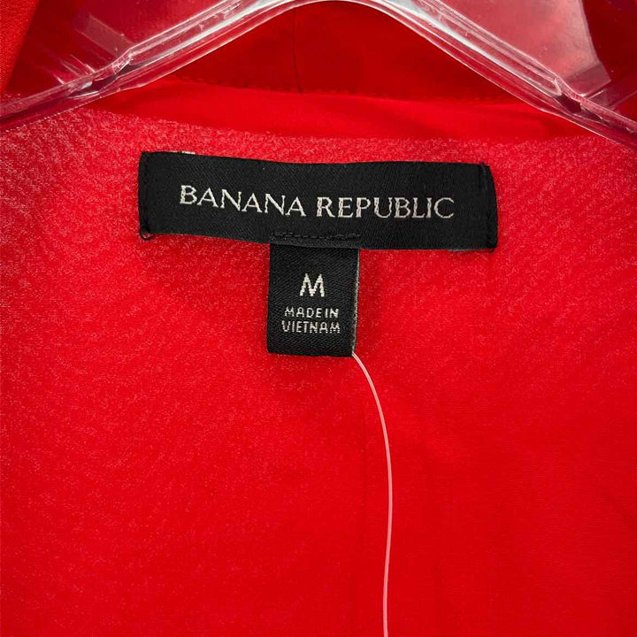 Size M Banana Republic Red Shirt