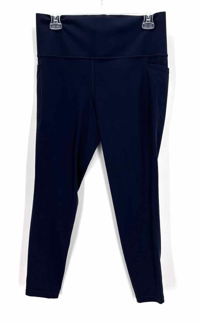 Size L Athleta Navy Leggings