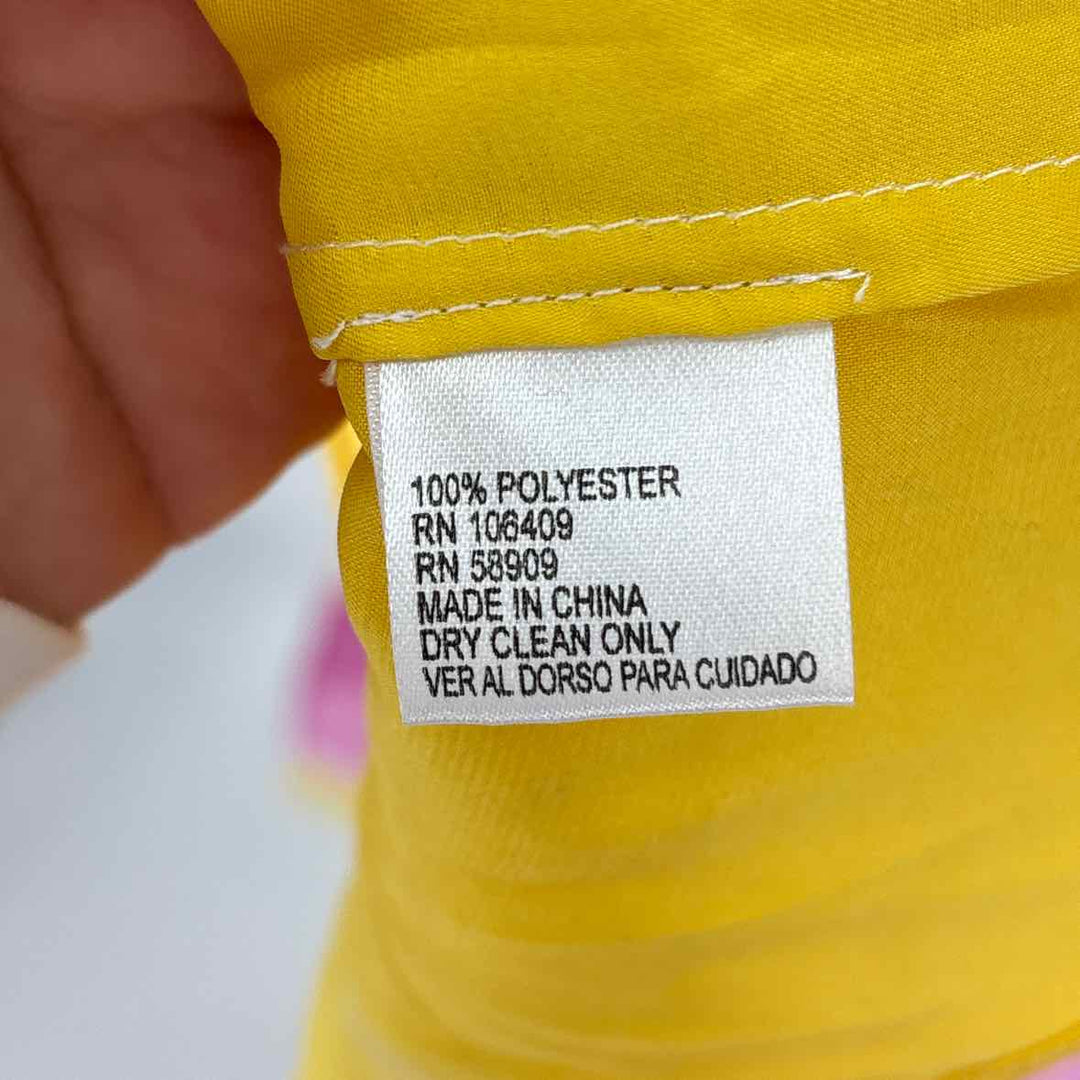 Size M CREMIEUX Multi-Color Satin Dress