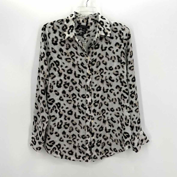 Size S Banana Republic Black Print Shirt