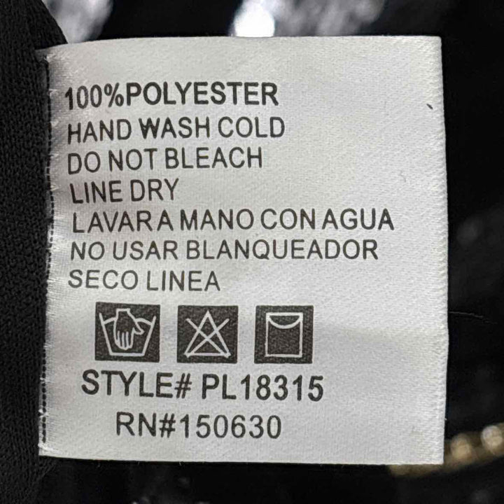 Size 2X Black Dress