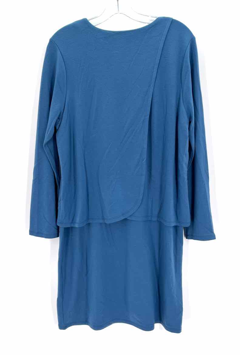Size M J JILL Blue Dress