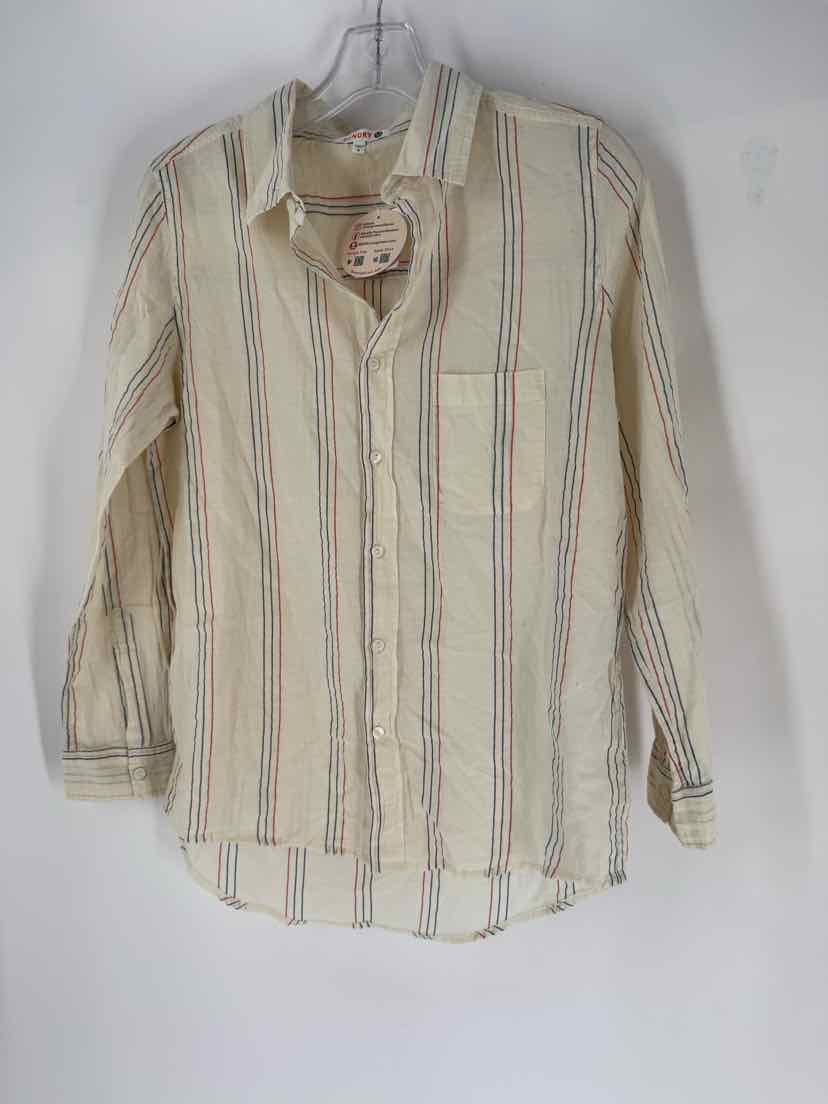 Size 0 Sundry Cream Shirt