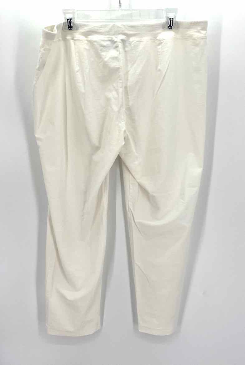 Size XL Eileen Fisher White Pants