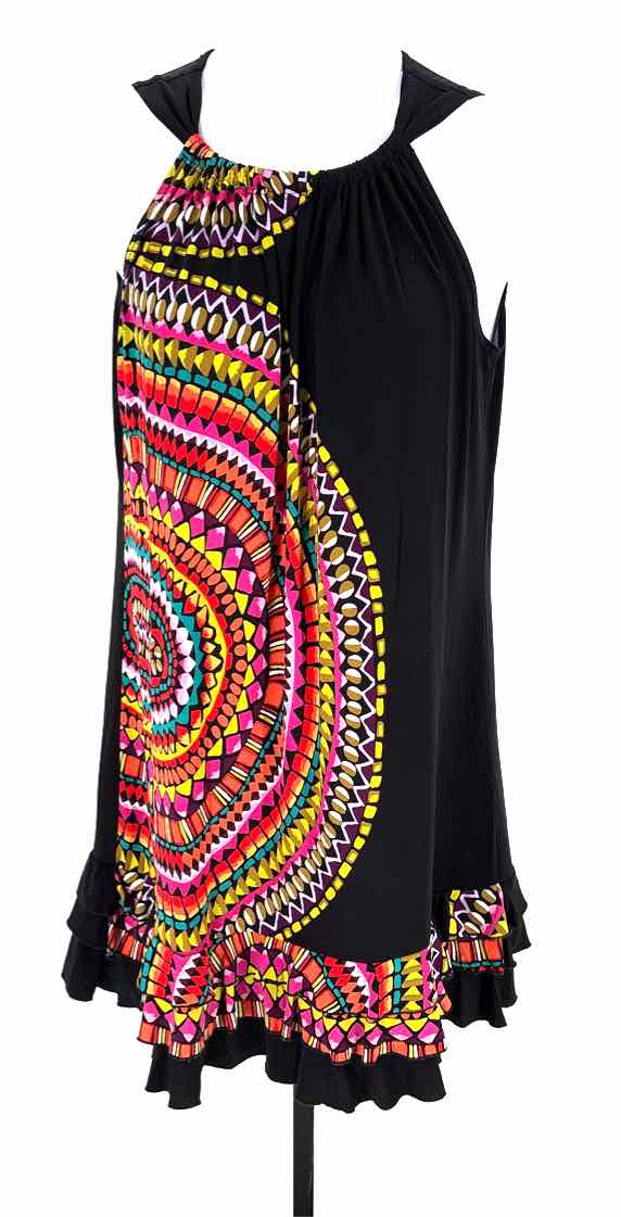 Size L TIANA B Black Dress