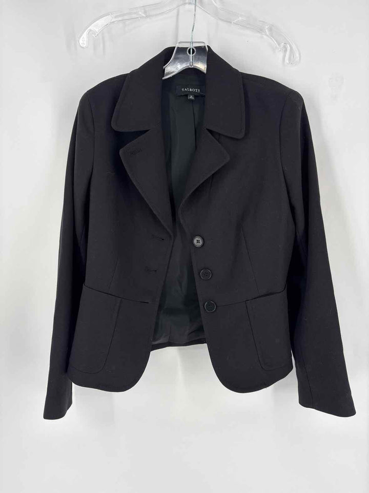 Size 10 Talbots Black Blazer