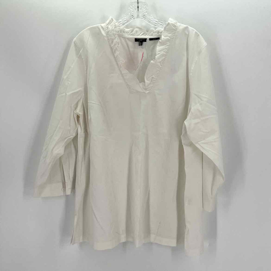 Size 18 Talbots White Cotton Shirt