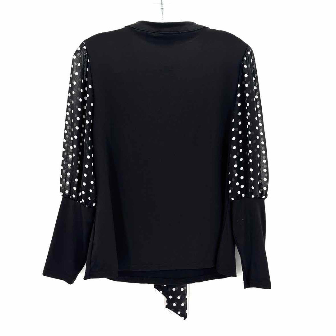 Size L Black Print Shirt