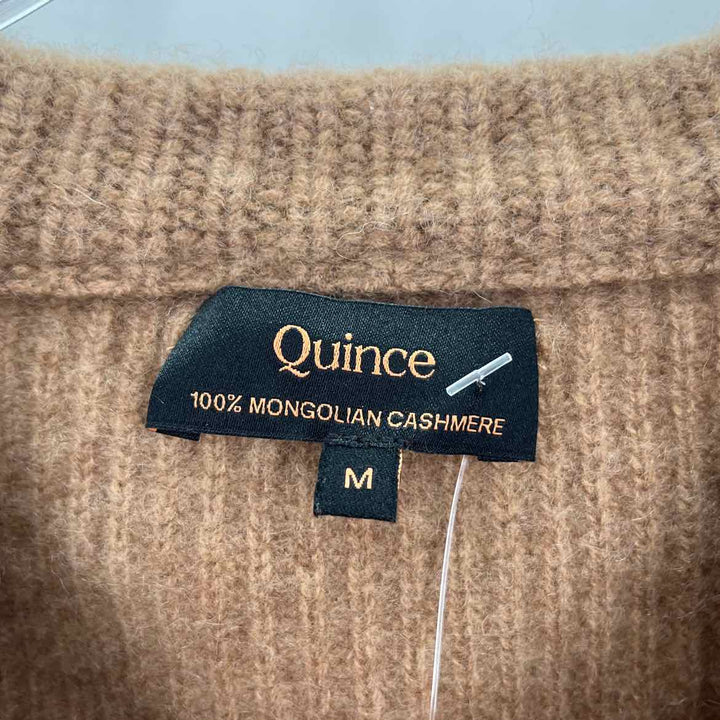 Size M QUINCE Brown Sweater