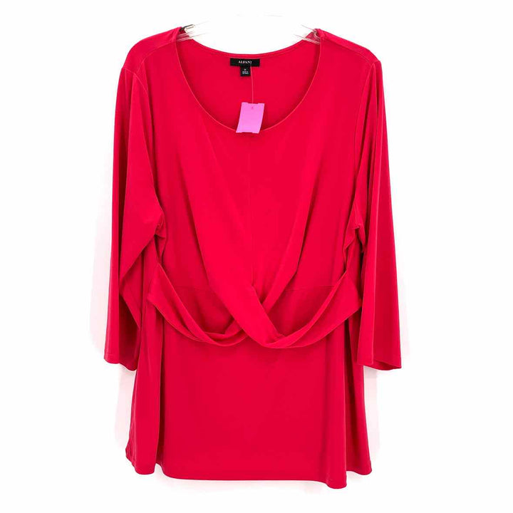 Size 2X ALFANI Hot Pink Shirt